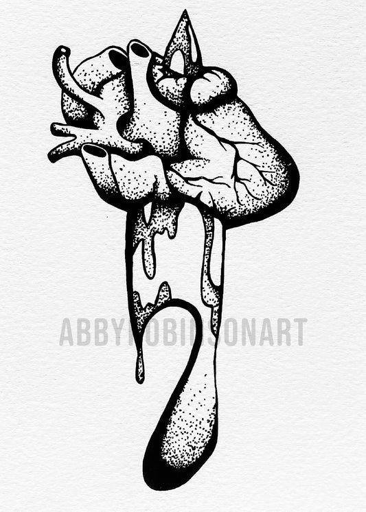 "Heart Throb" Print