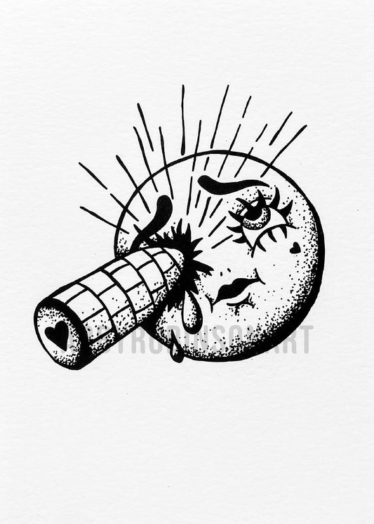 "Trip to the Moon" Print
